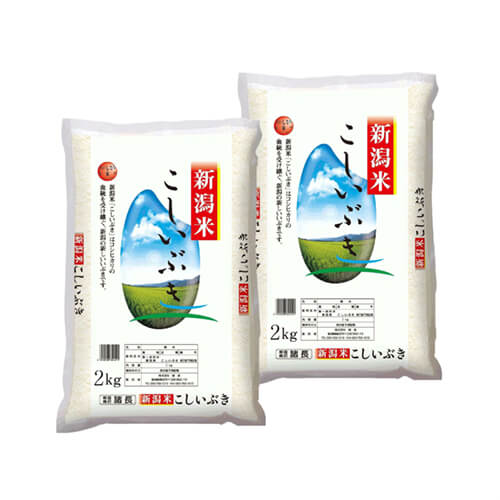 新潟県産こしいぶき 2kg×2袋
